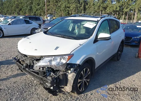 2015 Toyota Rav4 Limited z USA, uszkodzony, nr VIN 2T3DFREV7FW380533